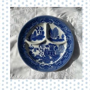 Collectible Vintage 1930s-50s Mid-Century Modern MADE IN JAPAN Blue Willow Resta